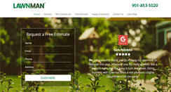 Desktop Screenshot of lawnman.com